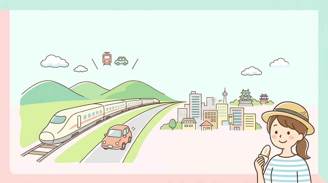 仙台からのアクセス方法（電車・車）