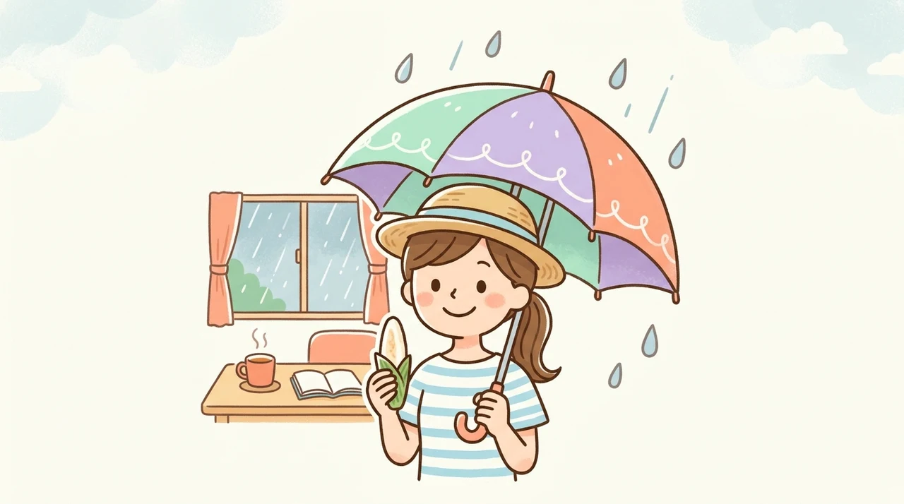 急な天候不良時の代替プラン